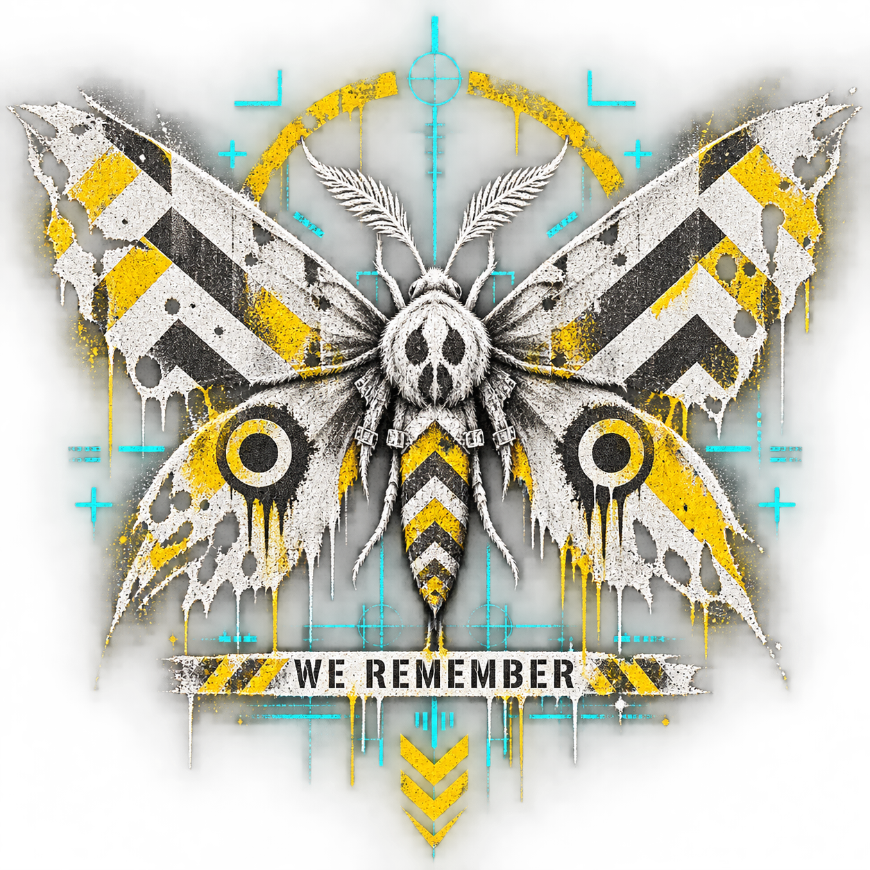 Distressed We Remember resistance emblem